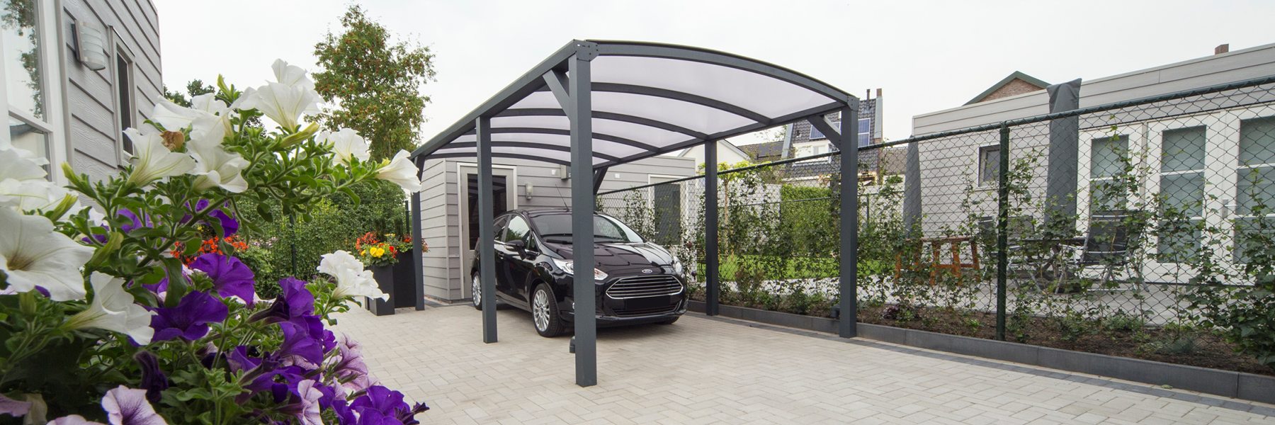 Aluminium carport